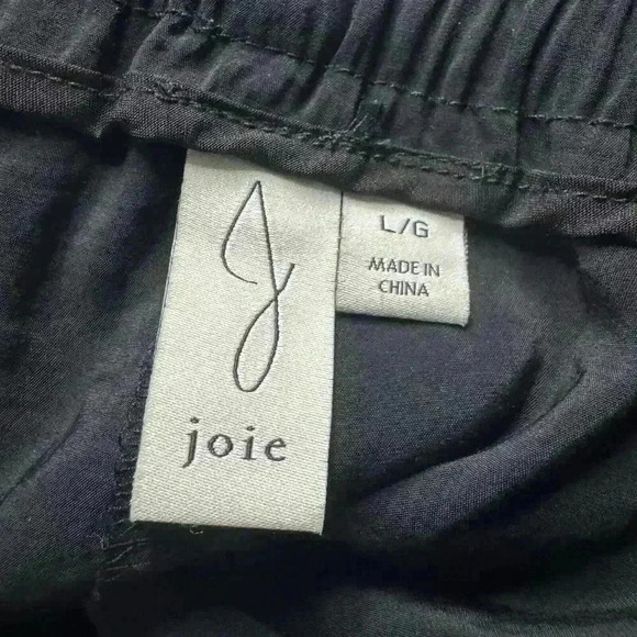 NWT Joie Womens Large Black Cargo Jogger Utility Tech Gorpcore Grunge Pants - Picture 12 of 14